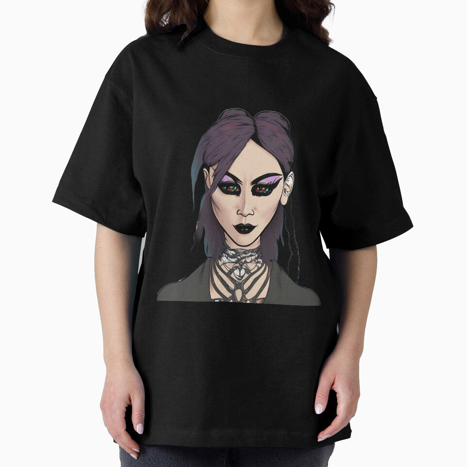 Goth girl in the background by simaso