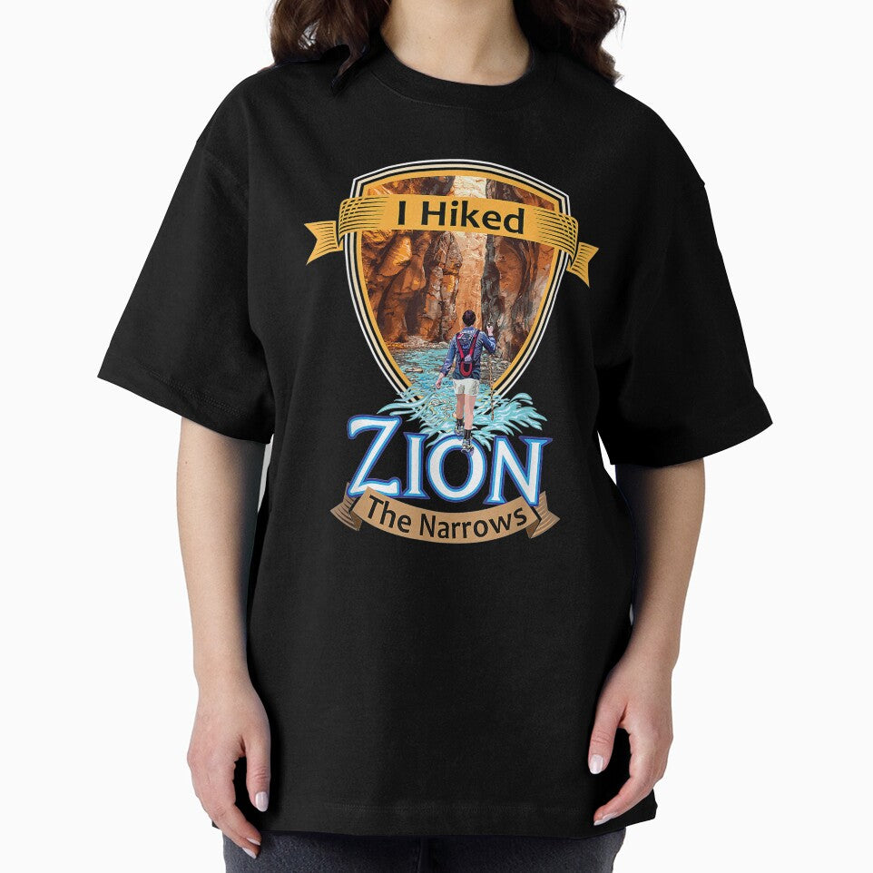 I hiked the Narrows - Zion National Park, Utah by Auntbee63 T-Shirts, Hoodie, Sweatshirt | BlankRebels.com (Image 2)
