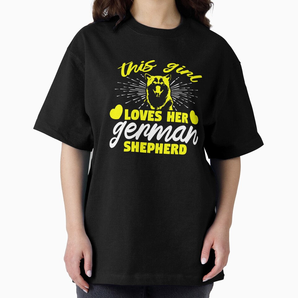 Dog Lover Girl | German Shepherd by teamph T-Shirts, Hoodie, Sweatshirt | BlankRebels.com (Image 2)