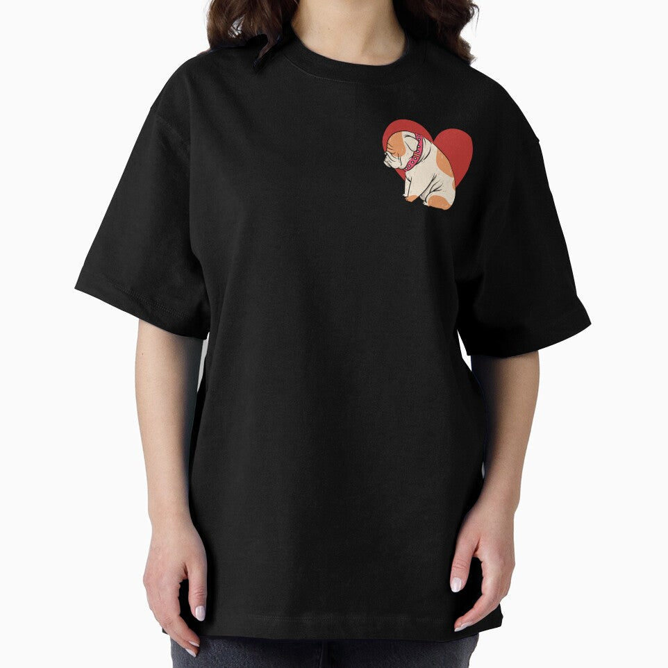 Sad Bulldog Heart by Myloveforpets T-Shirts, Hoodie, Sweatshirt | BlankRebels.com (Image 2)