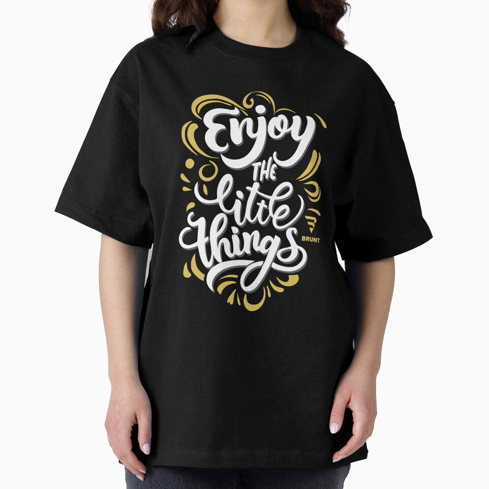 Enjoy the Little Things. Creative typography by BRUNTadventures