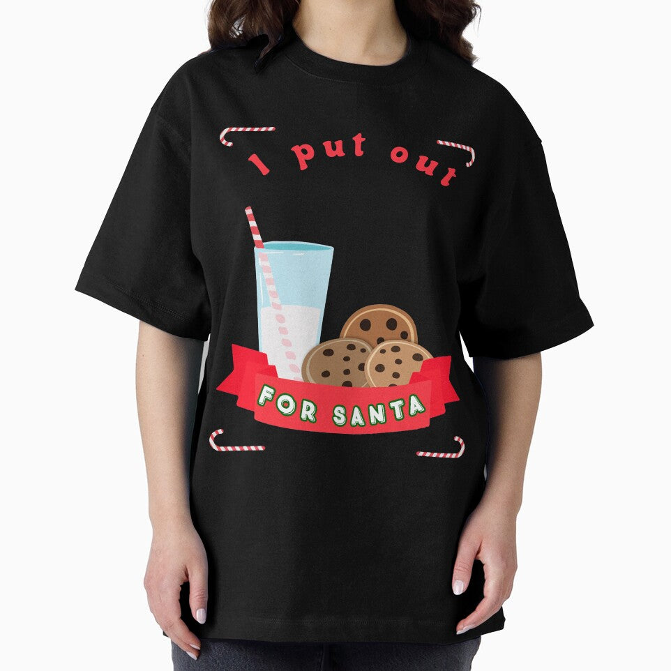 I Put Out Milk For Santa Christmas Holidays Novelty Shirt by Bendthetrend