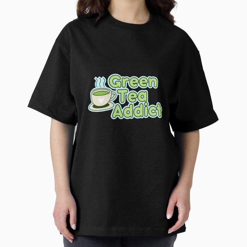 Green Tea Addict by choco-antek T-Shirts, Hoodie, Sweatshirt | BlankRebels.com (Image 2)