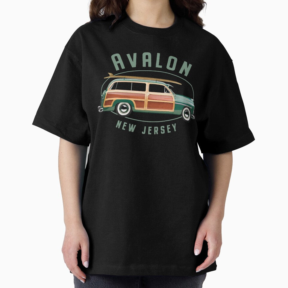 Avalon New Jersey Vintage Surfing Design by Futurebeachbum T-Shirts, Hoodie, Sweatshirt | BlankRebels.com (Image 2)