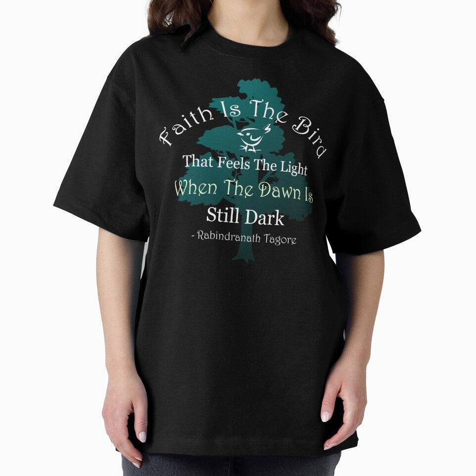 Motivational Tagore Quote With Tree by Oirabot T-Shirts, Hoodie, Sweatshirt | BlankRebels.com (Image 2)