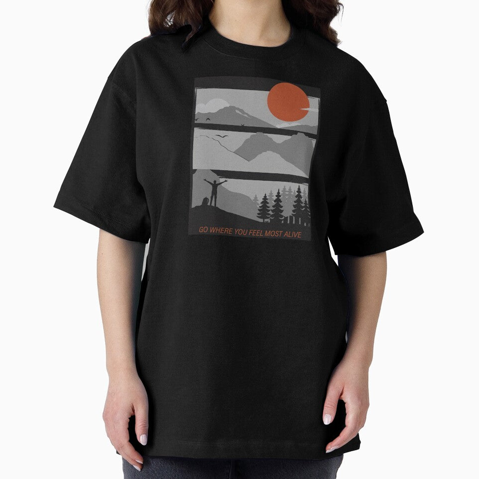 Sunset Landscape Travel Tshirt Hoodies Mask Phone Cases by Beep Peep Sweatshirt | BlankRebels.com (Image 2)