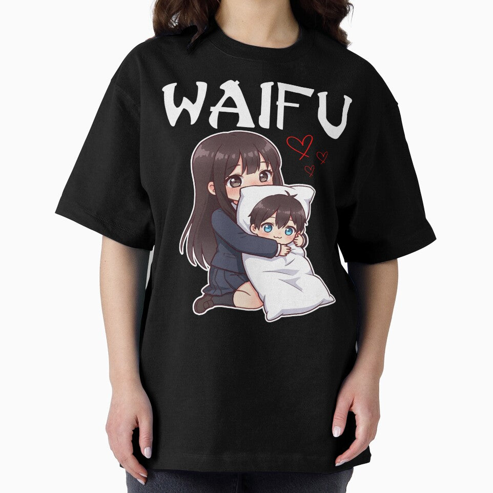 WAIFU - ANIME GIFT by KEF Custom T-Shirts, Hoodie, Sweatshirt | BlankRebels.com (Image 2)