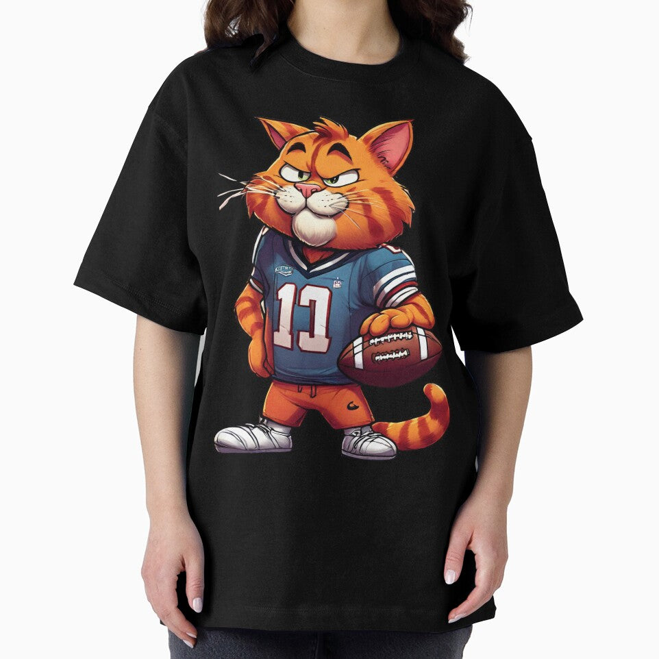 Garf in a soccer player's outfit, Fan art Garfield by SweetRossel