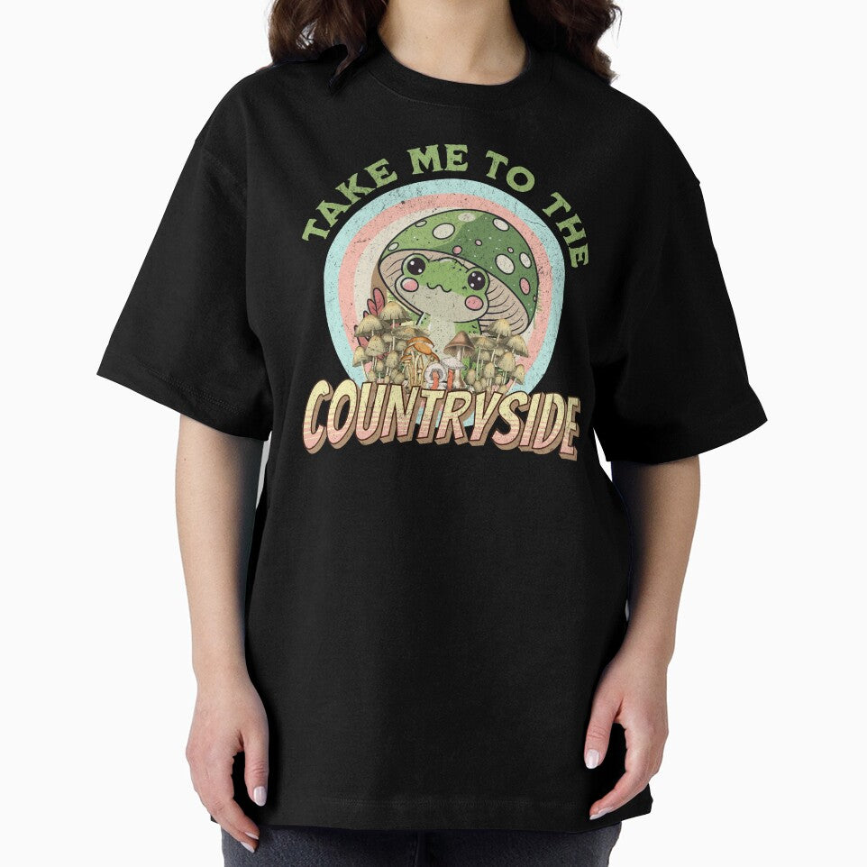 Cottagecore Frog Mushroom by TheSeraphic T-Shirts, Hoodie, Sweatshirt | BlankRebels.com (Image 2)