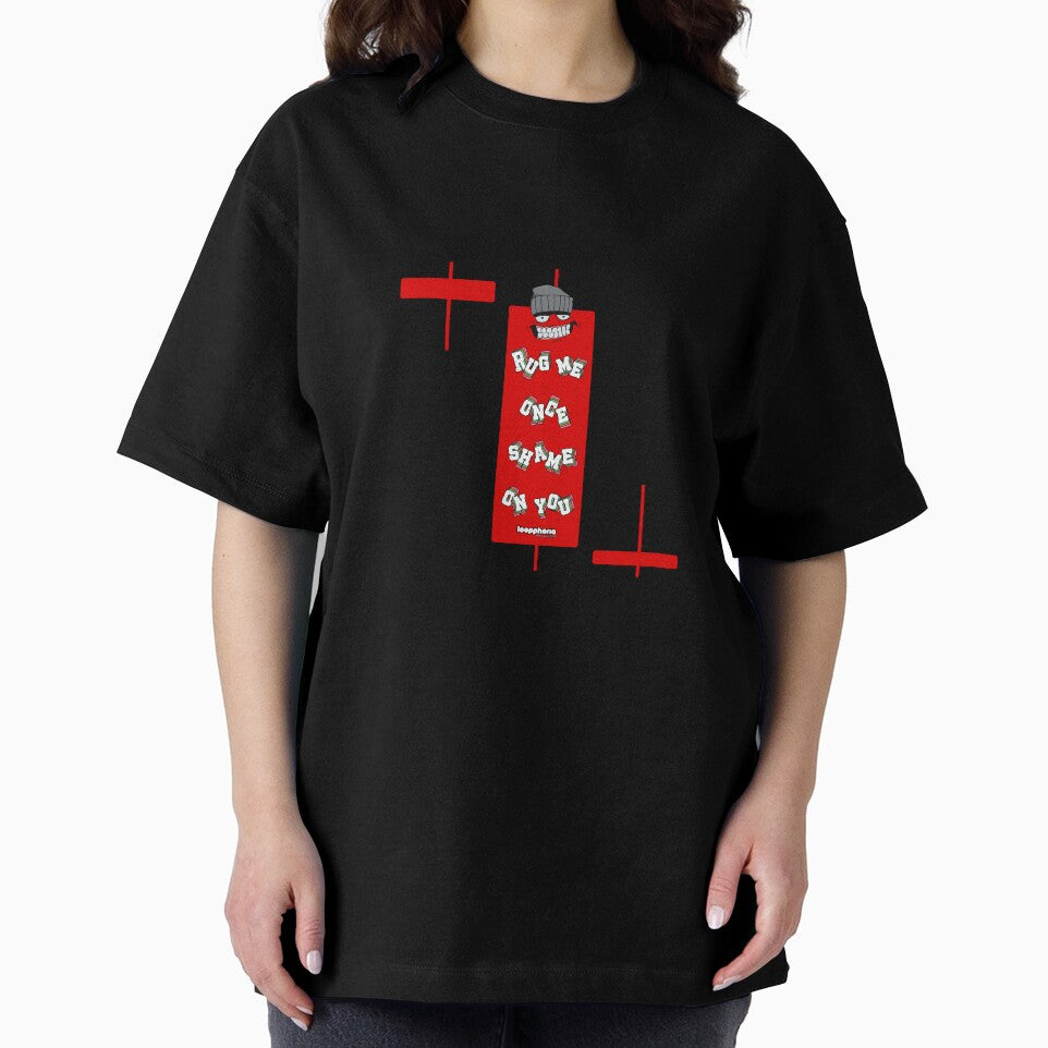 Rug me once, shame on you. - V3 by loopphoria T-Shirts, Hoodie, Sweatshirt | BlankRebels.com (Image 2)