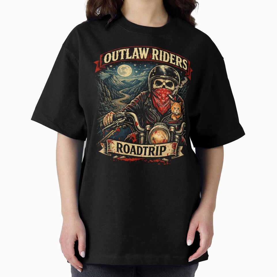 Outlaw riders - roadtrip by NOHORIZON T-Shirts, Hoodie, Sweatshirt | BlankRebels.com (Image 2)