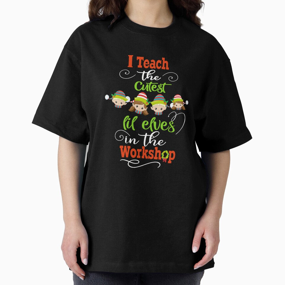 Teacher I Teach Cutest Elves Workshop T-Shirts, Hoodie, Sweatshirt