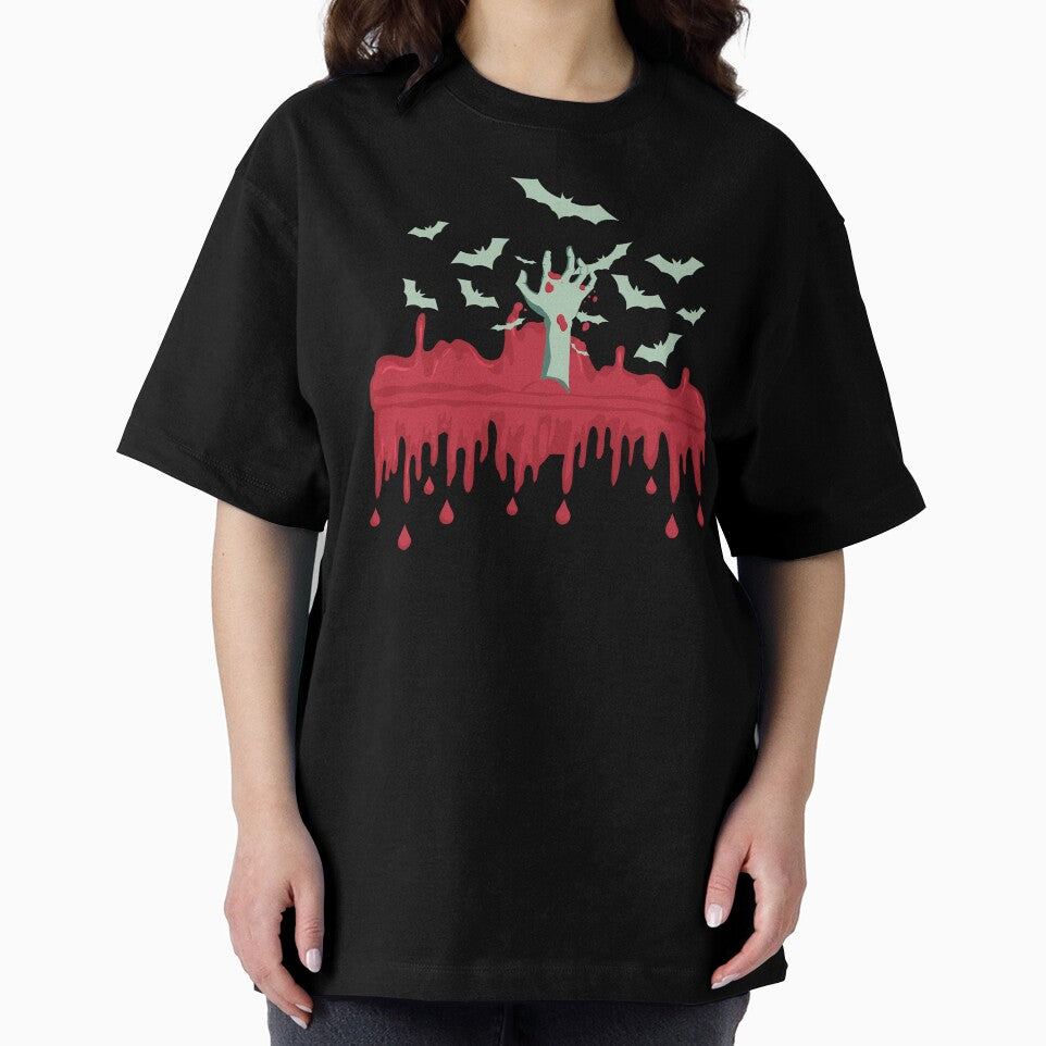 Halloween Zombat by aylastyle T-Shirts, Hoodie, Sweatshirt | BlankRebels.com (Image 2)