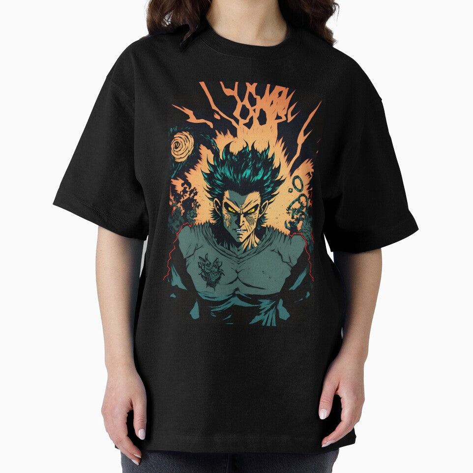Anime Demon Son with fire1 by Bubblebuk T-Shirts, Hoodie, Sweatshirt | BlankRebels.com (Image 2)