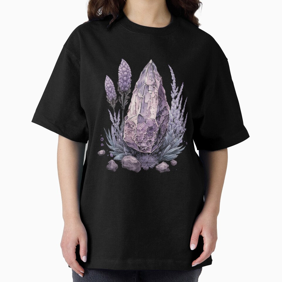 Purple Quartz Healing Crystal by TheSeraphic T-Shirts, Hoodie, Sweatshirt | BlankRebels.com (Image 2)