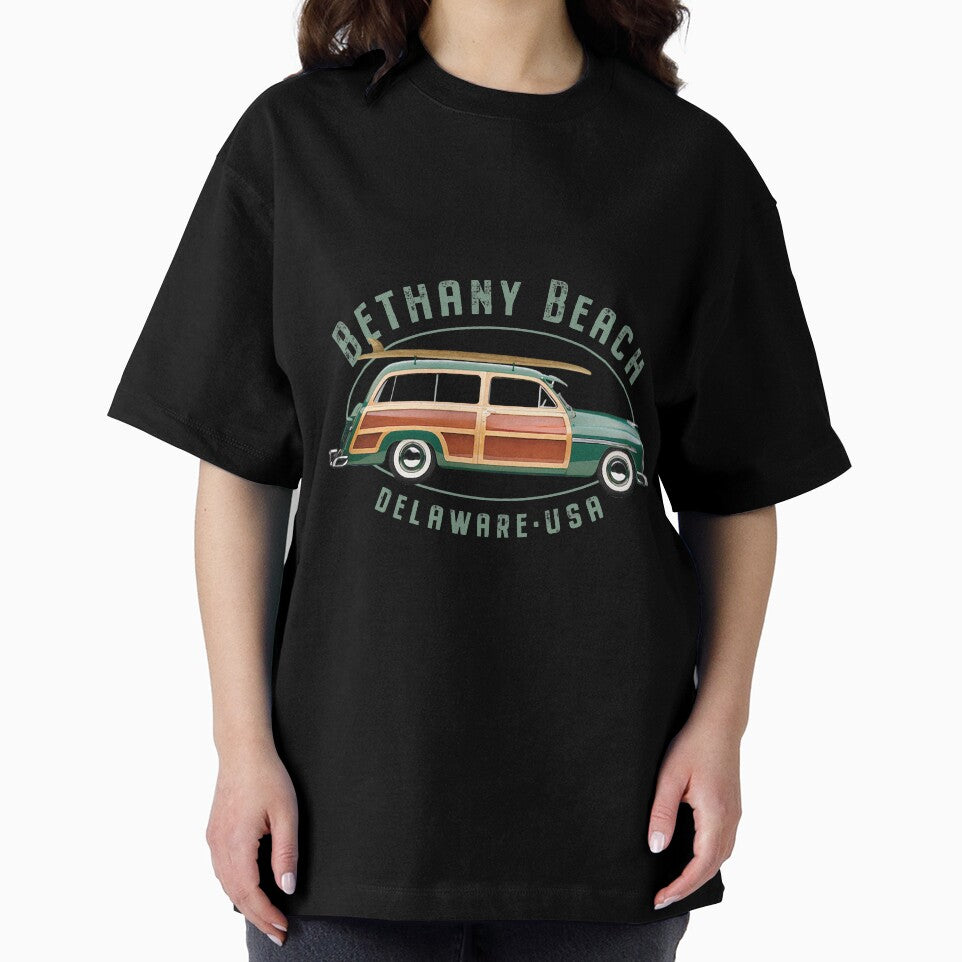 Bethany Beach Delaware Vintage Surfing Design by Futurebeachbum T-Shirts, Hoodie, Sweatshirt | BlankRebels.com (Image 2)