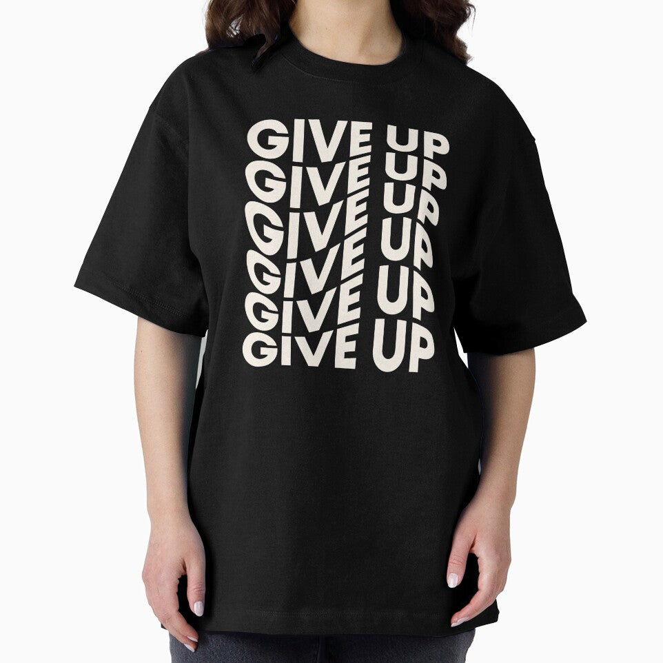 Give Up  |  unmotivated funny negative quote by Magic Mango