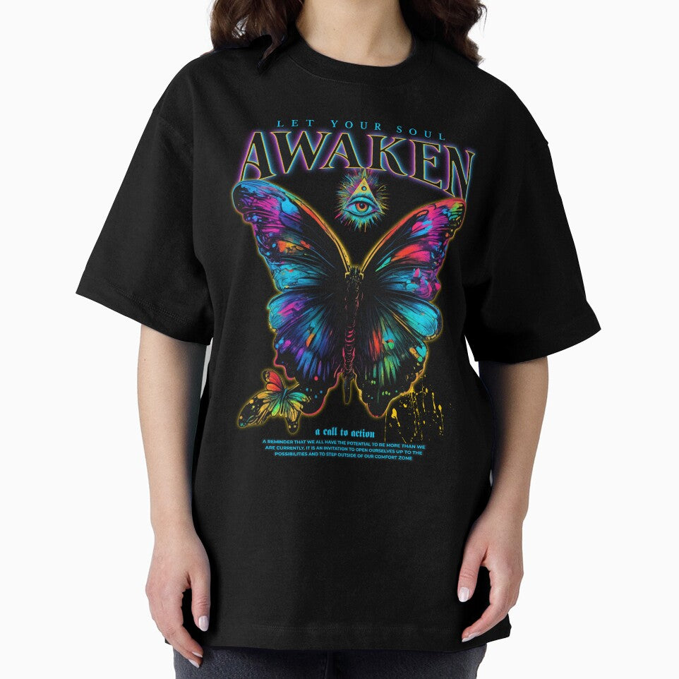 Awaken Butterfly Graphic T-shirt by himx05 Hoodie, Sweatshirt | BlankRebels.com (Image 2)