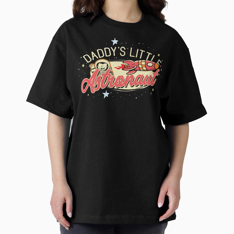 Daddy's Little Astronaut by Delightfully Cynical T-Shirts, Hoodie, Sweatshirt | BlankRebels.com (Image 2)