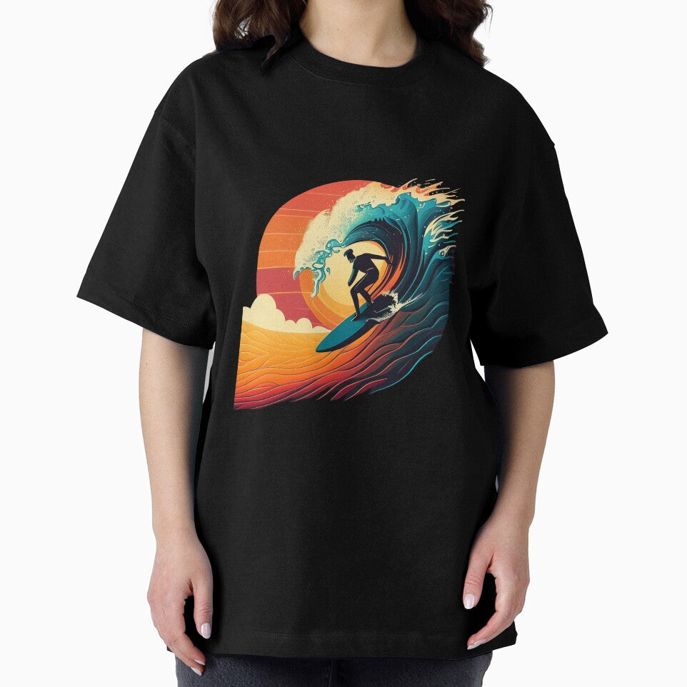 Surfing illustration by Printverse Studio T-Shirts, Hoodie, Sweatshirt | BlankRebels.com (Image 2)