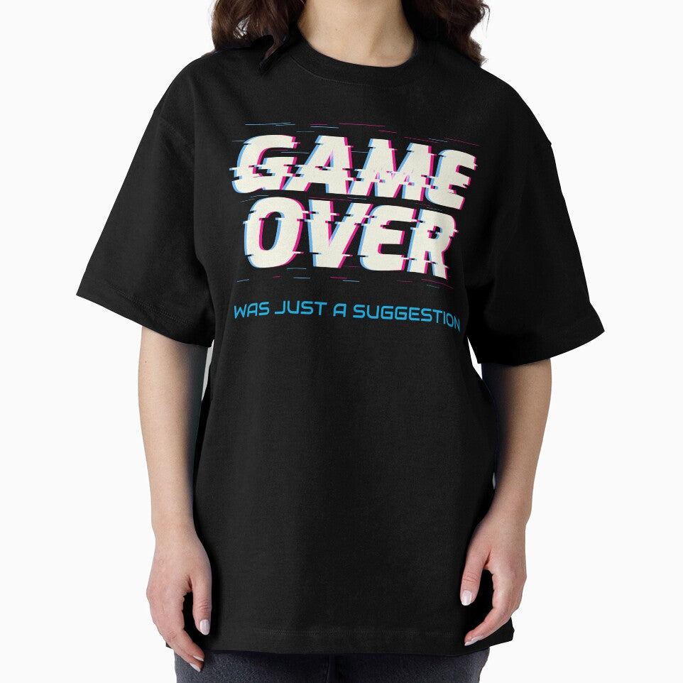 Game Over Was Just A Suggestion by PixelTraders64 T-Shirts, Hoodie, Sweatshirt | BlankRebels.com (Image 2)
