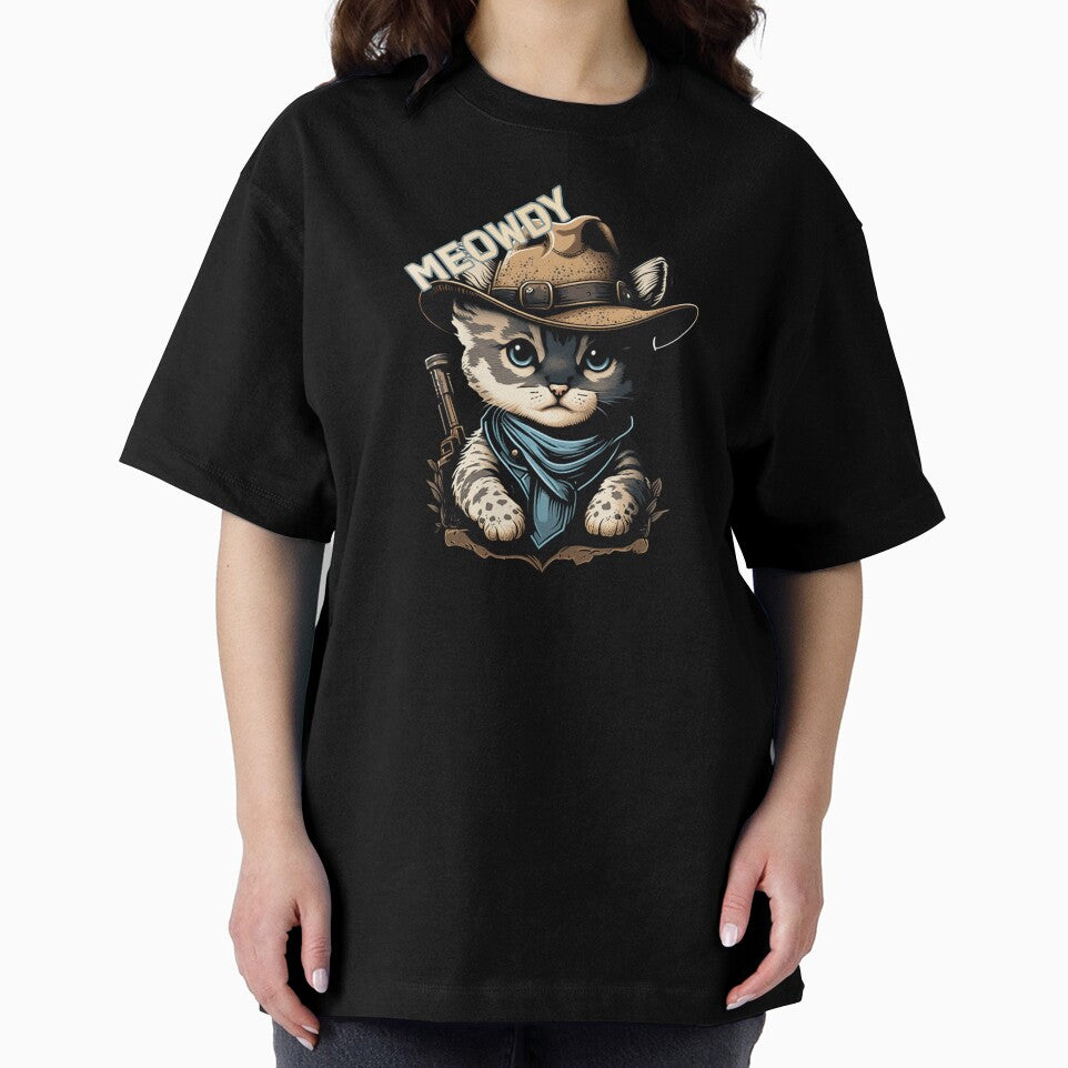 Meowdy Cowboy Cat - Cute Kitten by RailoImage T-Shirts, Hoodie, Sweatshirt | BlankRebels.com (Image 2)