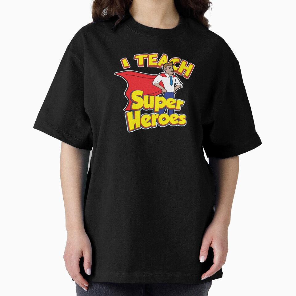 Teacher Teacher's Day Superheroes Teacher's Gift by haselshirt T-Shirts, Hoodie, Sweatshirt | BlankRebels.com (Image 2)