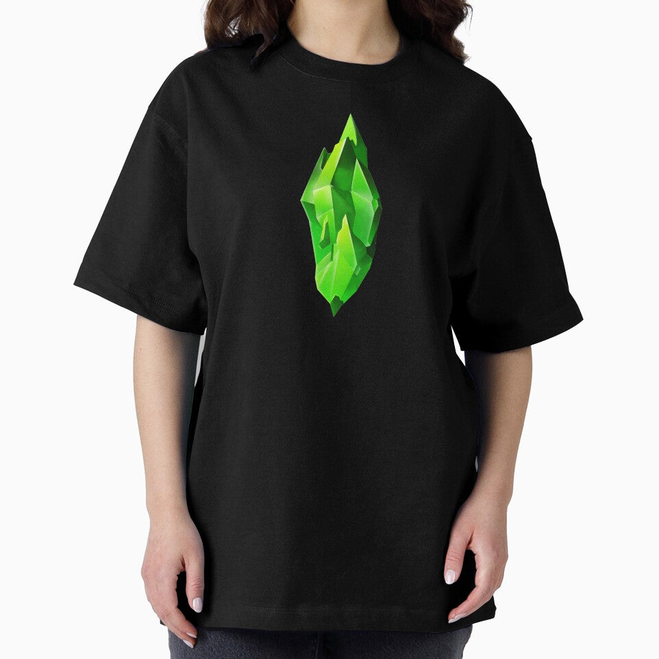 Green Crystal Gem: Crystal Collection by Carter Schmidt T-Shirts, Hoodie, Sweatshirt | BlankRebels.com (Image 2)