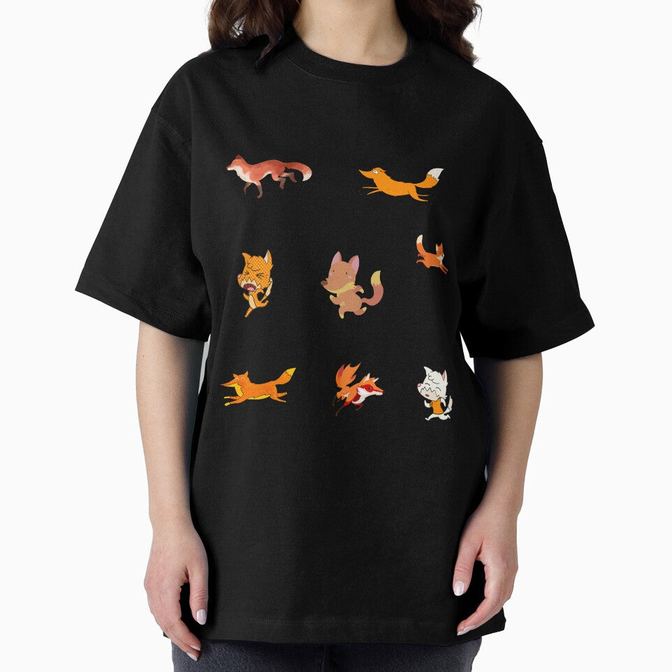 Running Foxes/Cute Fox Pictures Sticker Pack/Fox Stickers by haRexia T-Shirts, Hoodie, Sweatshirt | BlankRebels.com (Image 2)