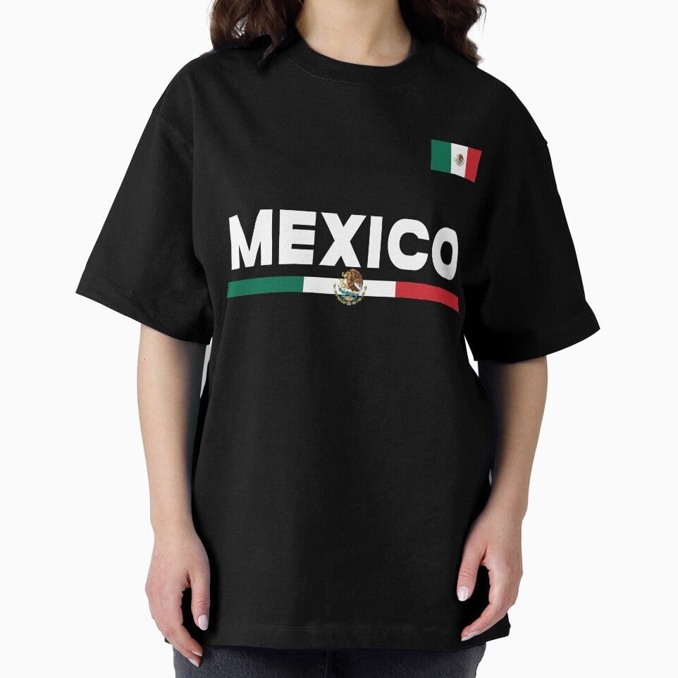 Mexico Soccer Style Flag Design by merchhost