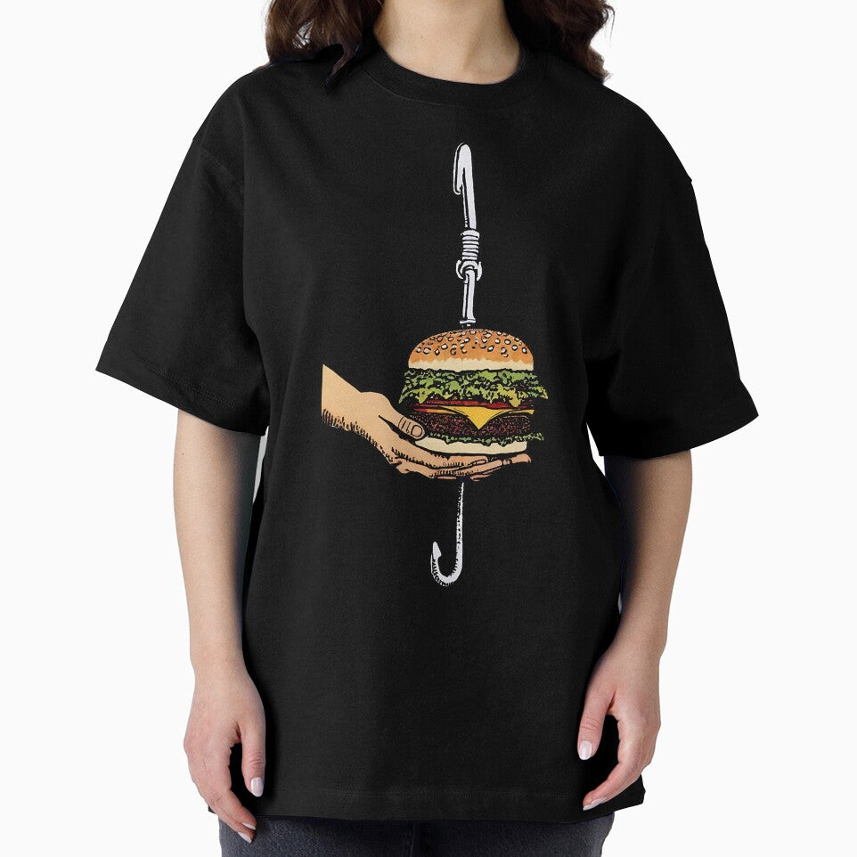Hooked on Burgers by Moad Fahim T-Shirts, Hoodie, Sweatshirt | BlankRebels.com (Image 2)