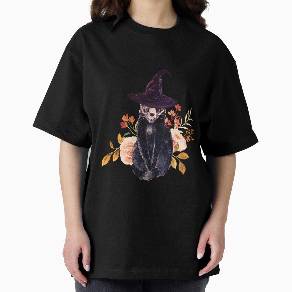 Black Cat Halloween by lotteheinze T-Shirts, Hoodie, Sweatshirt | BlankRebels.com (Image 2)