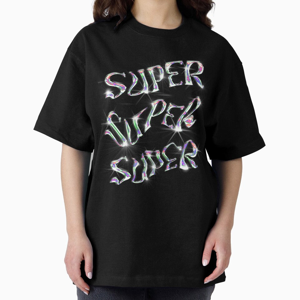 3X SUPER Y2K Streetwear Chrome Typography by Astra Designs ⭐⭐⭐⭐⭐ T-Shirts, Hoodie, Sweatshirt | BlankRebels.com (Image 2)