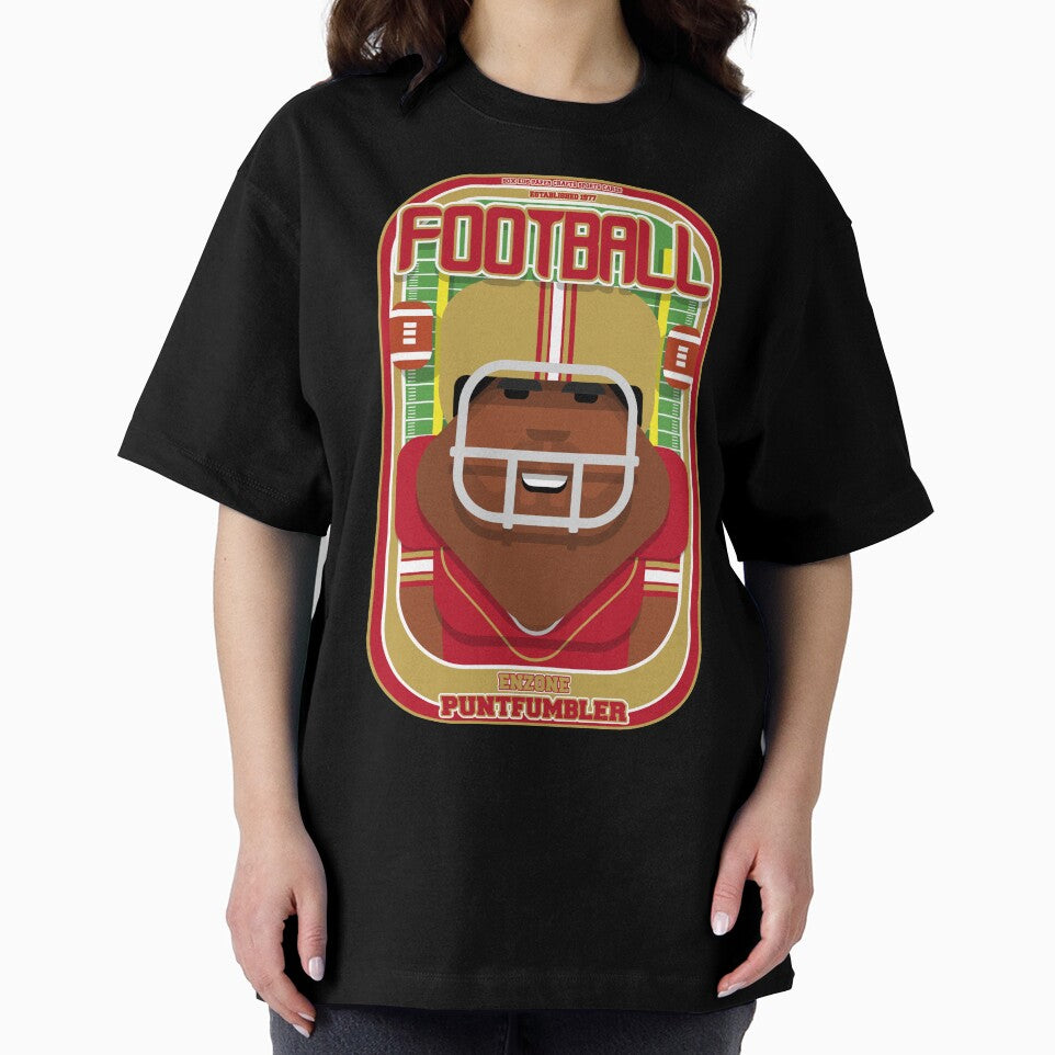 American Football Red and Gold - Enzone Puntfumbler - Hayes version by boxedspaper T-Shirts, Hoodie, Sweatshirt (Image 2)