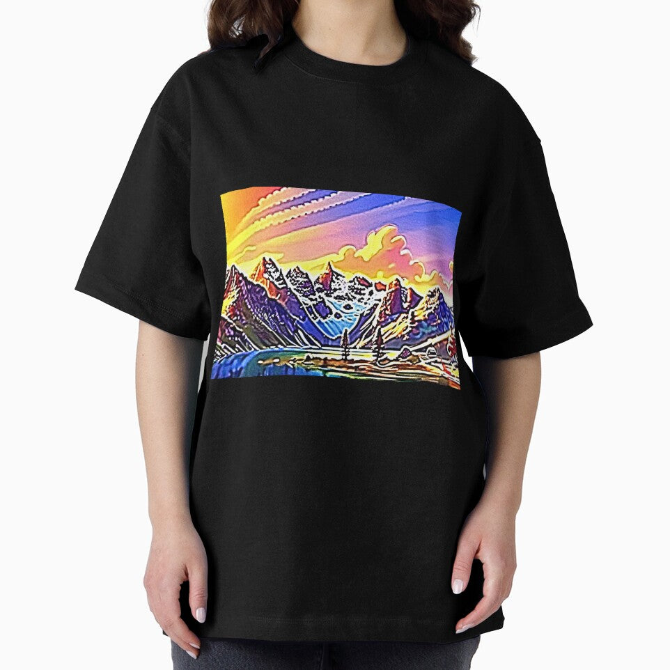 Mountain Lake Abstract by Steven  LaRussa T-Shirts, Hoodie, Sweatshirt | BlankRebels.com (Image 2)