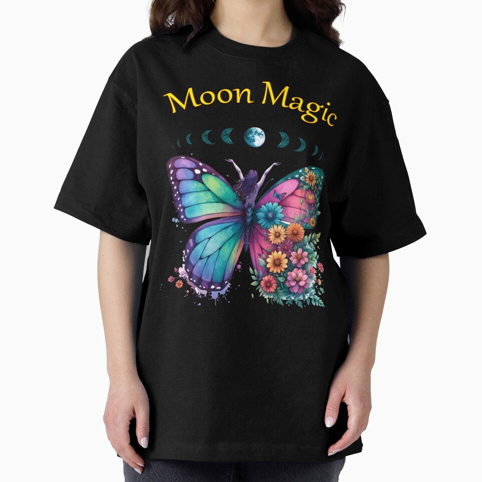 Moon Magic Celestial Butterfly by MysticOzzy T-Shirts, Hoodie, Sweatshirt | BlankRebels.com (Image 2)