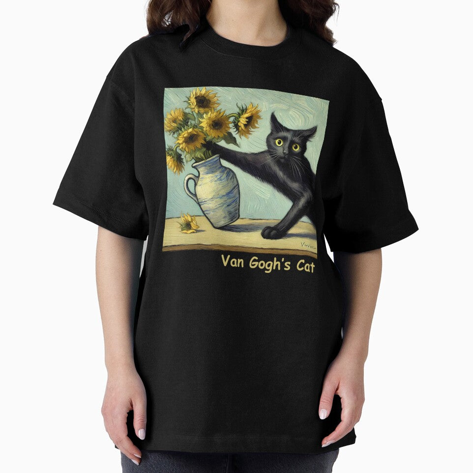 Van Gogh's Cat by LivingInThinAir T-Shirts, Hoodie, Sweatshirt | BlankRebels.com (Image 2)