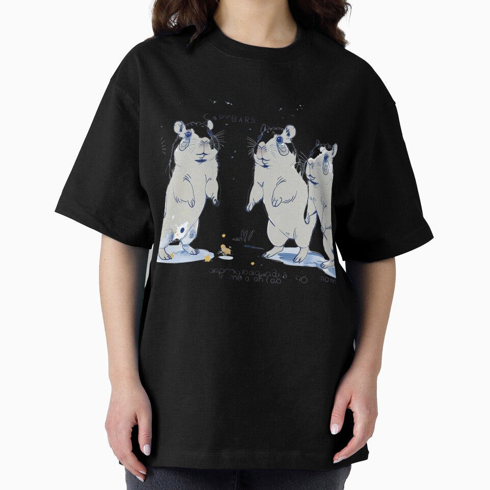 Capybara Conversation by Poliana ASDart by PolianaASDart T-Shirts, Hoodie, Sweatshirt | BlankRebels.com (Image 2)