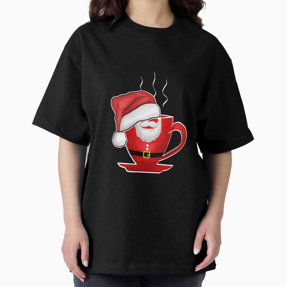 Cute Santa Elf Coffee Cup | Xmas Santa Clause Café Lover by Cedinho