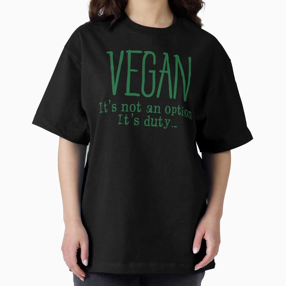Vegan...Not an Option! Veganism Quote by EddieBalevo T-Shirts, Hoodie, Sweatshirt | BlankRebels.com (Image 2)