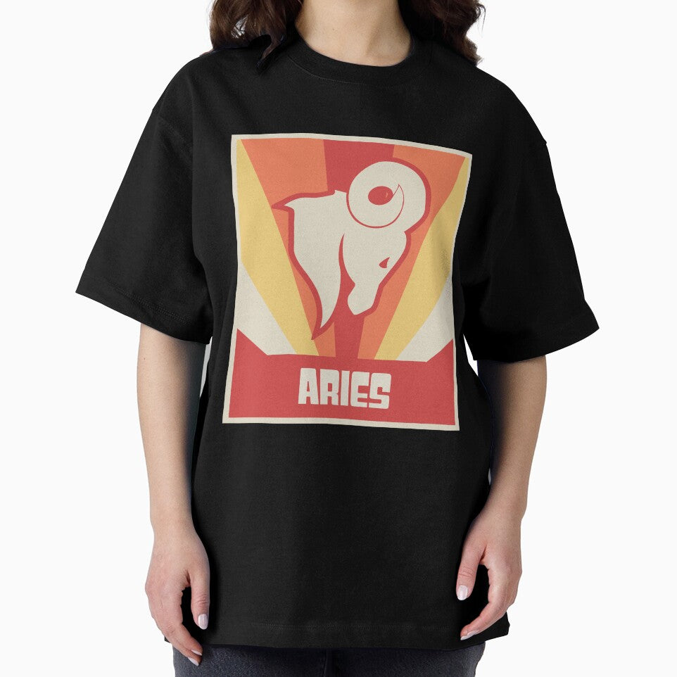 Aries – Retro Astrology Zodiac Sign by Jam Jar T-Shirts, Hoodie, Sweatshirt | BlankRebels.com (Image 2)