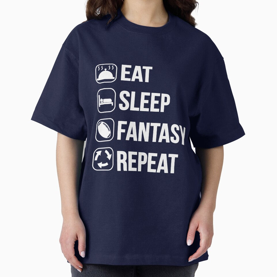 Eat, Sleep, Fantasy Football, Repeat! by K.R. Williams