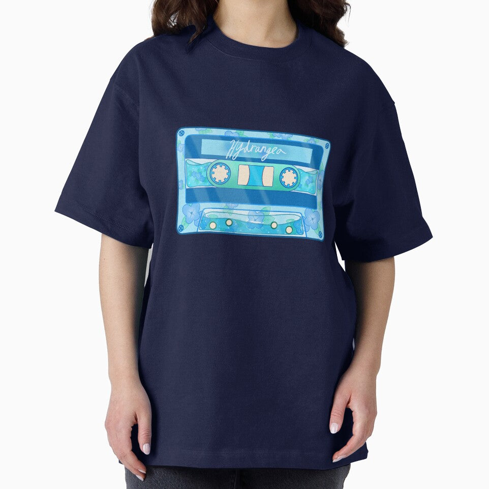 Hydro Hydrangea Cassette by Gummy-Shark T-Shirts, Hoodie, Sweatshirt | BlankRebels.com (Image 2)