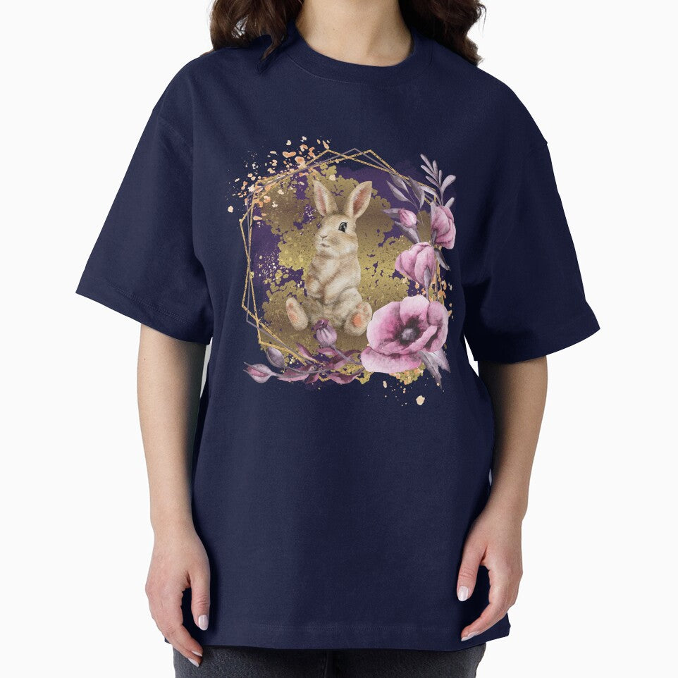 Happy Easter Bunny Purple and Gold by sunnybunnyhoney T-Shirts, Hoodie, Sweatshirt | BlankRebels.com (Image 2)