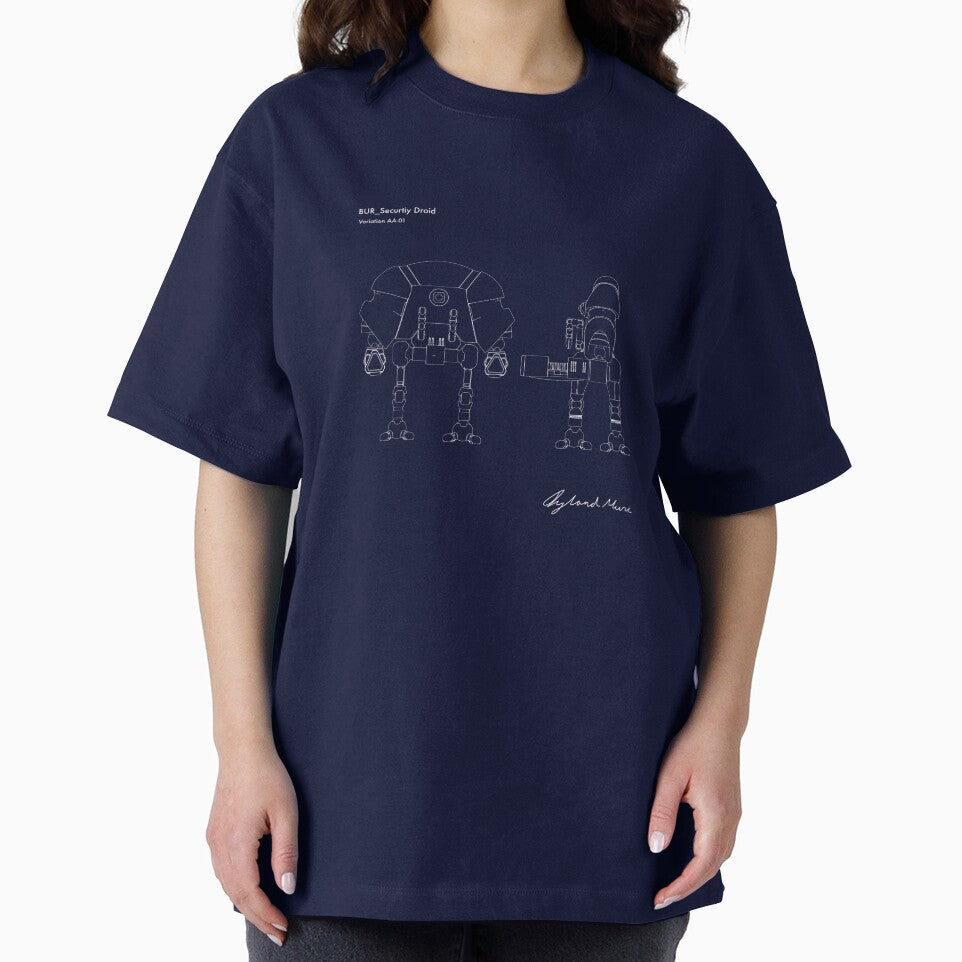 Security Droid V AA-01 blueprint - Prints & T-shirt by iylandmoncee