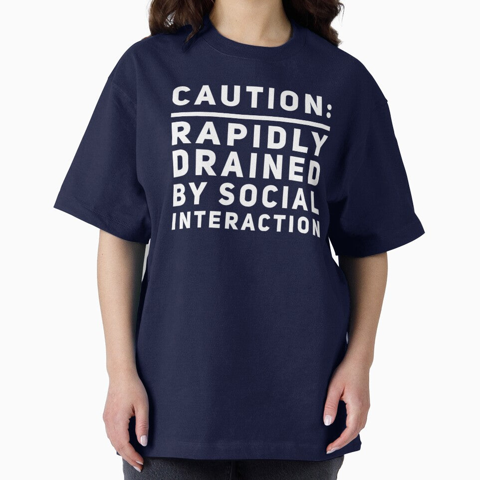 Funny Introvert Caution by champagnemoment T-Shirts, Hoodie, Sweatshirt | BlankRebels.com (Image 2)