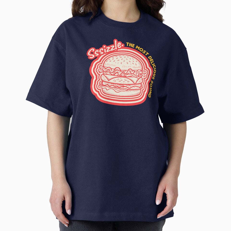 Sssizzle Burger Vibe – Tasty Sound Art by heyyoyeah63 T-Shirts, Hoodie, Sweatshirt | BlankRebels.com (Image 2)