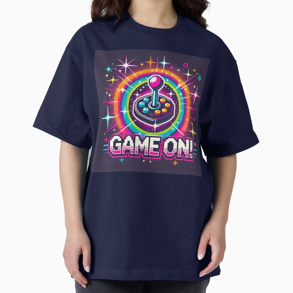Game On - Retro Joystick Adventure by Psychacharm T-Shirts, Hoodie, Sweatshirt | BlankRebels.com (Image 2)