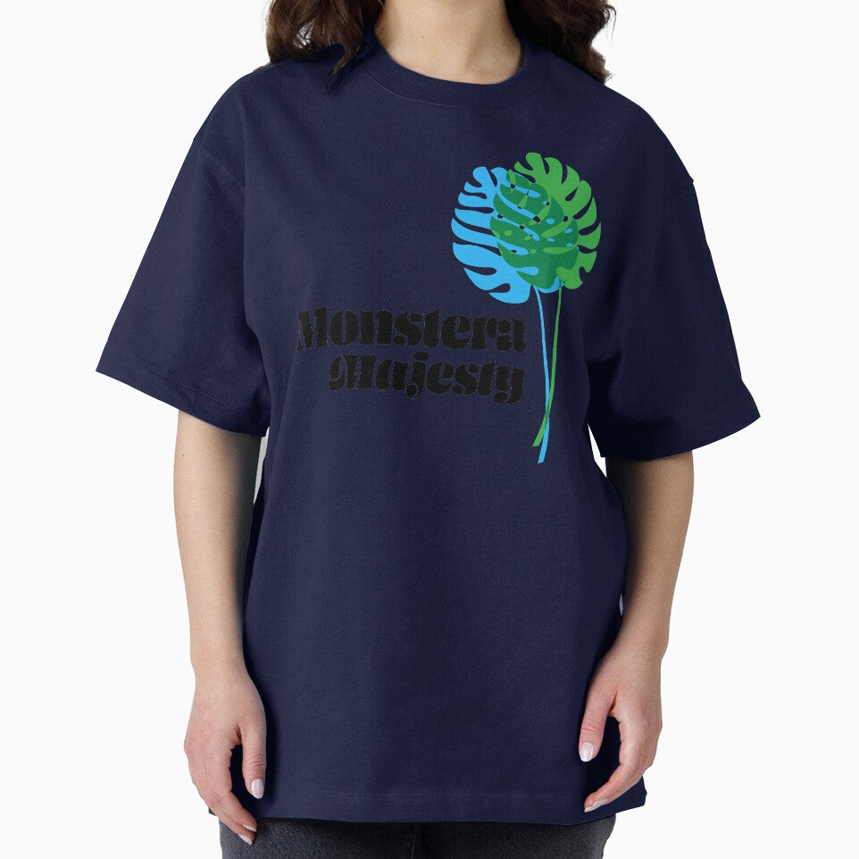 Monstera Majesty Green by hannahasprey T-Shirts, Hoodie, Sweatshirt | BlankRebels.com (Image 2)