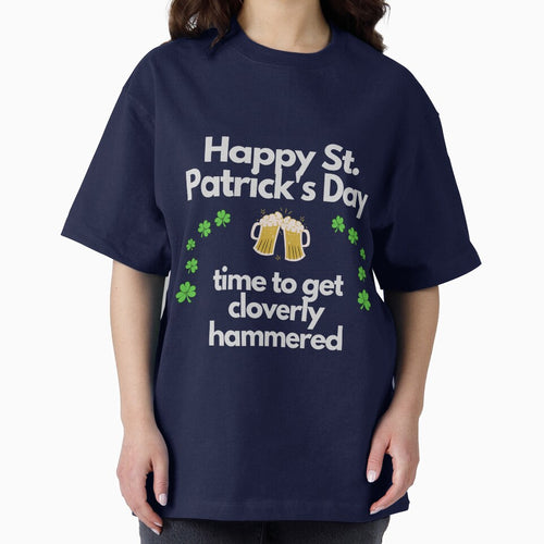 It's St. Patrick's Day, Time to Get Cloverly Hammered by GigaDesigns T-Shirts, Hoodie, Sweatshirt | BlankRebels.com (Image 2)